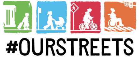 colorful multimodal our streets logo