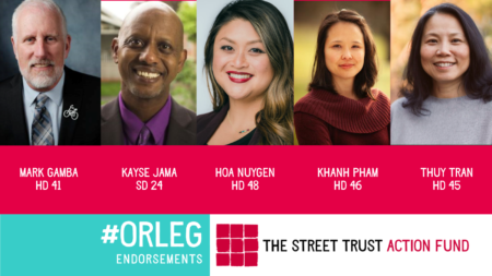 Headshots of Mark Gamba, HD 41 Kayse Jama, SD 24 Hoa Nuygen, HD 48 Khanh Pham, HD 46 Thuy Tran, HD 45