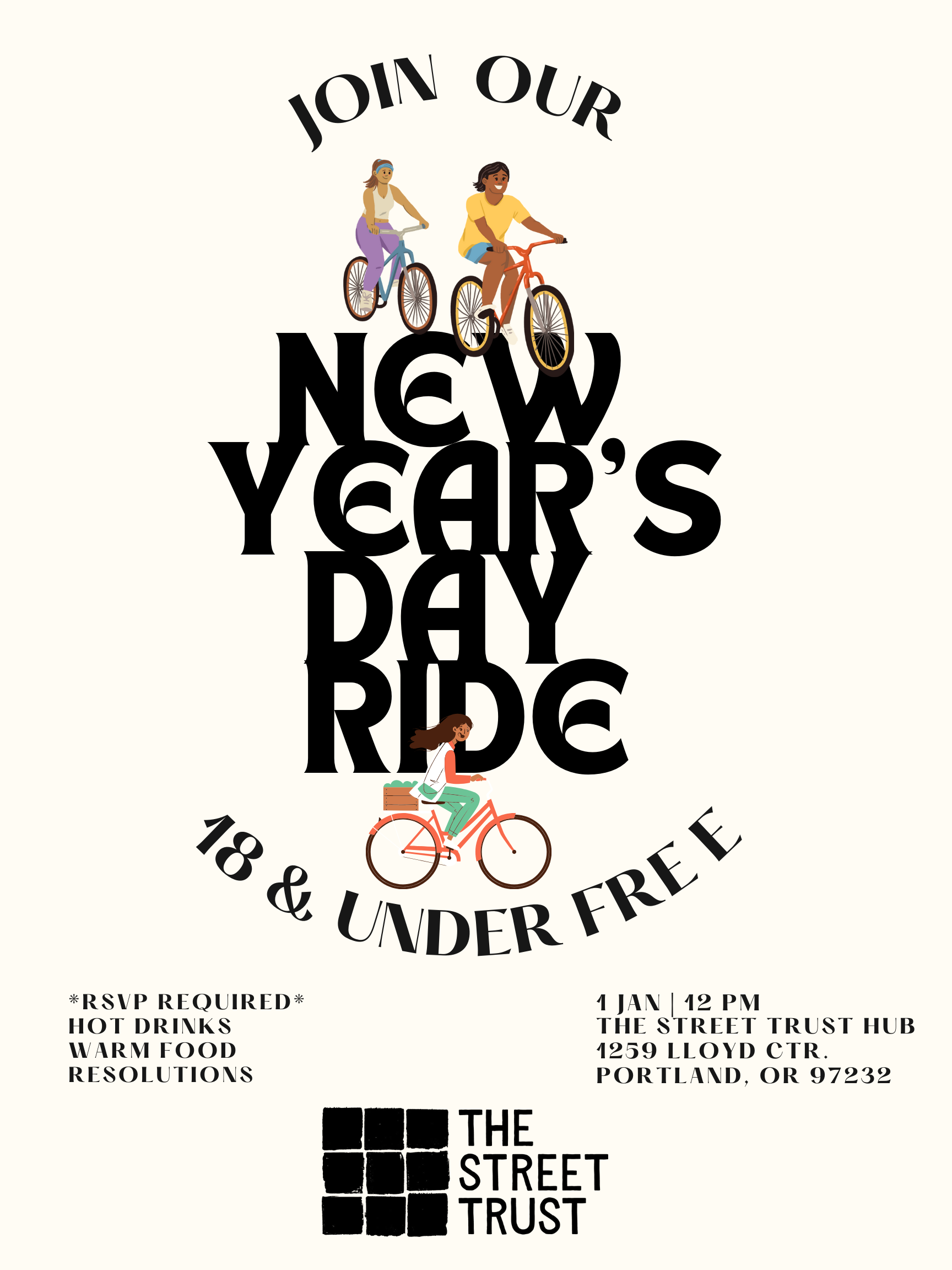 2024 New Years Day Ride The Street Trust